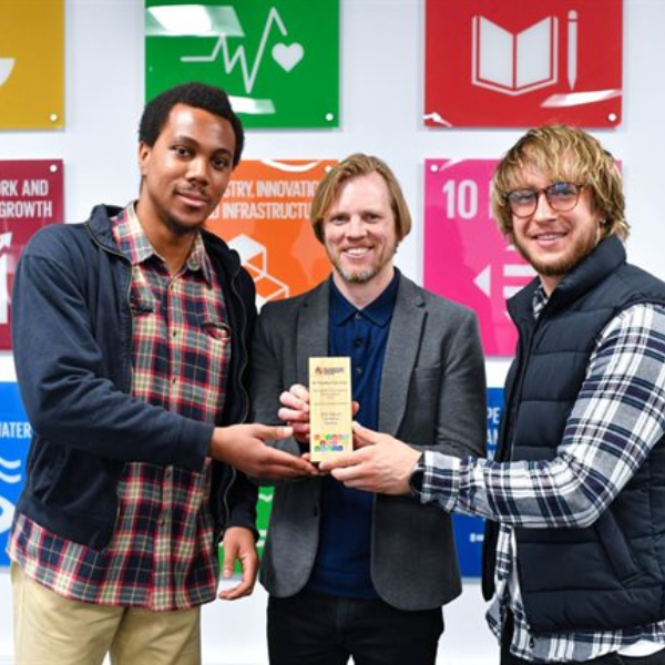 elebrating transnational victory with DMU Leicester. Sustainability awards launched to celebrate staff and students